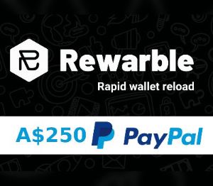 Rewarble PayPal A$250 Подарочная карта AU