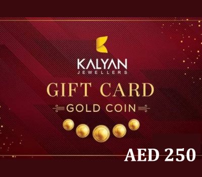 Kalyan Jewellers Gold Coin AED 250 Подарочная карта AE