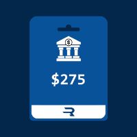 Rewarble Bank Transfer USD 275 Подарочная карта