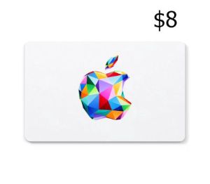 Apple $8 Подарочная карта US