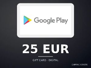 Google Play EUR — 25 EUR