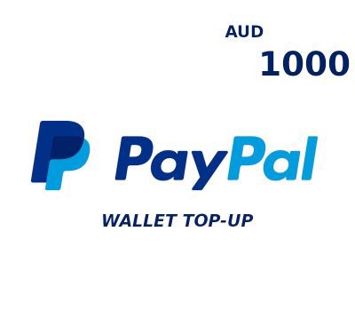 PayPal Wallet AUD 1000 Top Up