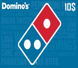 Domino's Pizza $10 Подарочная карта US