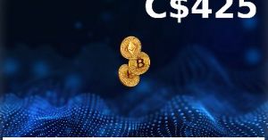 Rewarble Crypto CAD 425 Подарочная карта