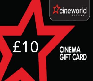 Cineworld Cinema £10 Подарочная карта UK