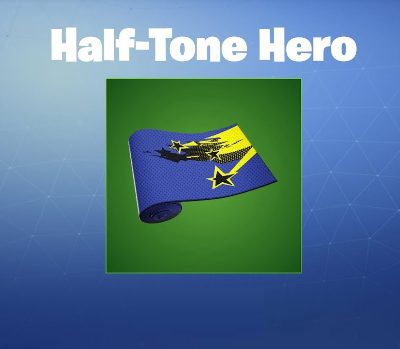 Fortnite - Half Tone Hero Wrap DLC PC Epic Games Ключ