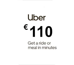 Uber EUR 110 Подарочная карта ES