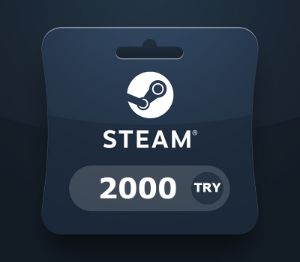 Steam Wallet TRY 2000 Подарочная карта TR