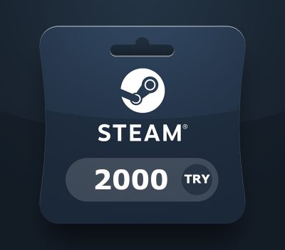 Steam Wallet TRY 2000 Подарочная карта TR