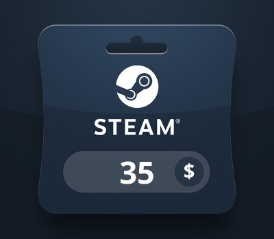 Steam Wallet USD 35 Gift Card MV