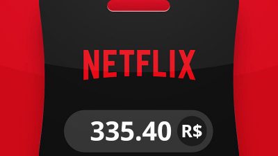 Netflix BRL 335.40 Подарочная карта BR