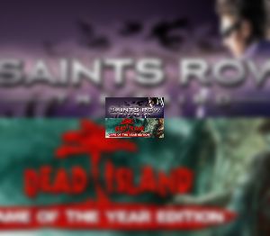 Dead Island GOTY + Saints Row: The Third DLC Набор Steam Ключ