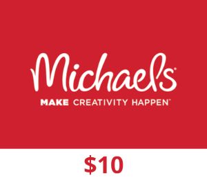 Michaels $10 Подарочная карта US