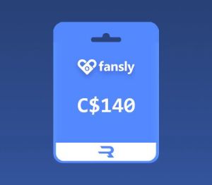 Rewarble Fansly CAD 140 Подарочная карта