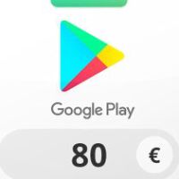 Google Play EUR 80 Подарочная карта IT