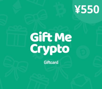 Gift Me Crypto CNY 550 Подарочная карта