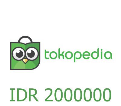 Tokopedia 2000000 IDR Подарочная карта ID