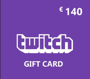 Twitch EUR 140 Подарочная карта EU