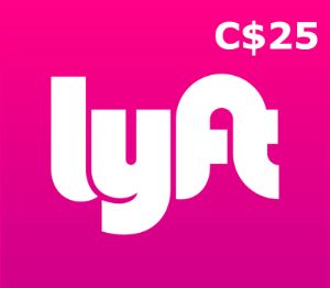 LYFT C$25 Подарочная карта CA