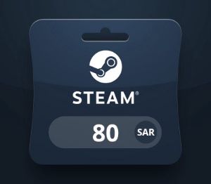 Steam Wallet SAR 80 Подарочная карта SA