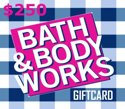 Bath & Body Works $250 Gift Card US