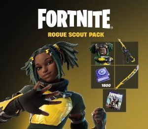 Fortnite - Rogue Scout Pack + 1500 V-Bucks Challenge AR XBOX One / Xbox Series X|S Ключ