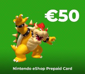 Nintendo eShop Предоплаченная карта €50 EU Ключ
