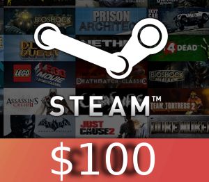 Steam Подарок Карта $100 HKD Global Код активации