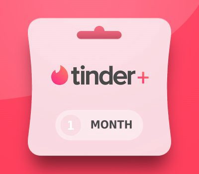 Tinder Plus - 1 мес. подписка Ключ MX