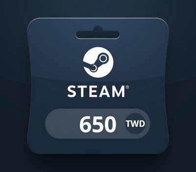 Steam Wallet TWD 650 Gift Card
