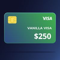 Vanilla VISA $250 US