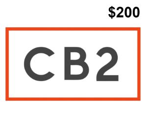 CB2 $200 Подарочная карта US