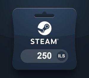 Steam Wallet ILS 250 Подарочная карта IL