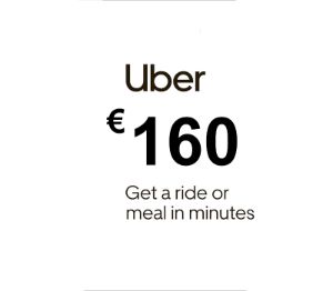 Uber EUR 160 Подарочная карта ES