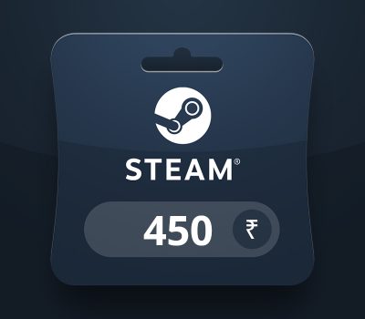 Steam Wallet INR 450 Подарочная карта IN