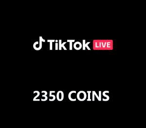 Tiktok 2350 Coins Подарочная карта DE