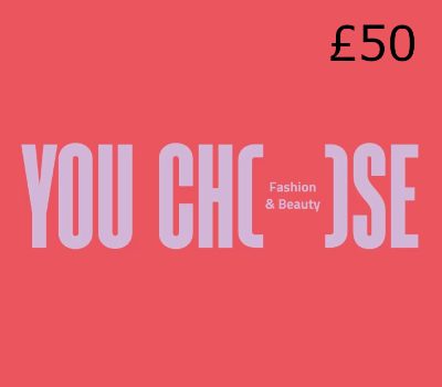 YouChoose Fashion & Beauty Digital GBP 50 Подарочная карта UK