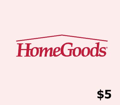 HomeGoods $5 Подарочная карта US