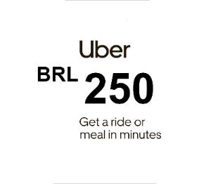 Uber BRL 250 Voucher BR