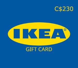 IKEA CAD 230 Подарочная карта CA