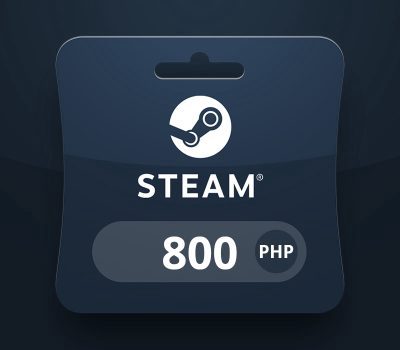 Steam Wallet PHP 800 Подарочная карта PH