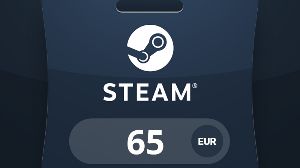 Steam Wallet EUR 65 Подарочная карта EU