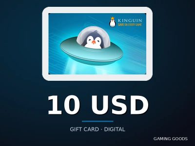Kinguin Подарочная карта USD — 10 USD