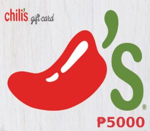Chili's PHP 5000 Подарочная карта PH