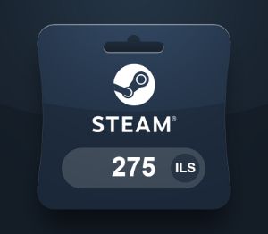 Steam Wallet ILS 275 Подарочная карта IL
