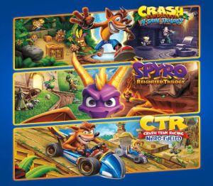 Crash + Spyro Triple Play Набор XBOX One / Xbox Series X|S Аккаунт
