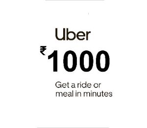 Uber INR 1000 Подарочная карта IN