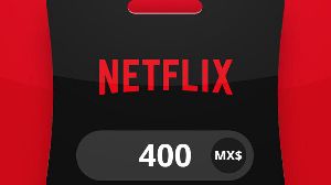Netflix MXN 400 Подарочная карта MX