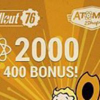 Fallout 76 - 2000 (+400 Bonus) Atoms XBOX One Ключ