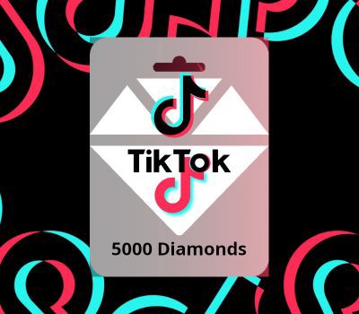 TikTok 5000 Diamonds Ключ CN